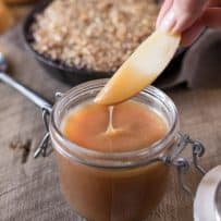 Apple spiced caramel sauce