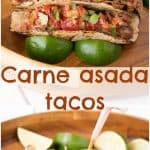 Grilled Carne Asada Tacos