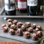 Chorizo stuffed mushrooms with wine