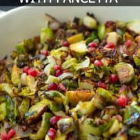 Thinly sliced Brussels sprouts are browned and crispy in a bowl