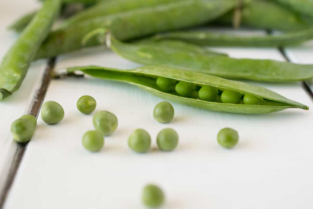 English pea and mint soup
