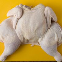 How to butterfly (spatchcock) a whole chicken. An increasingly popular way to prepare chicken that can be grilled or roasting in the oven. When butterflied (or spatchcocked), a chicken cooks up quickly and develops a delicious crispy skin.