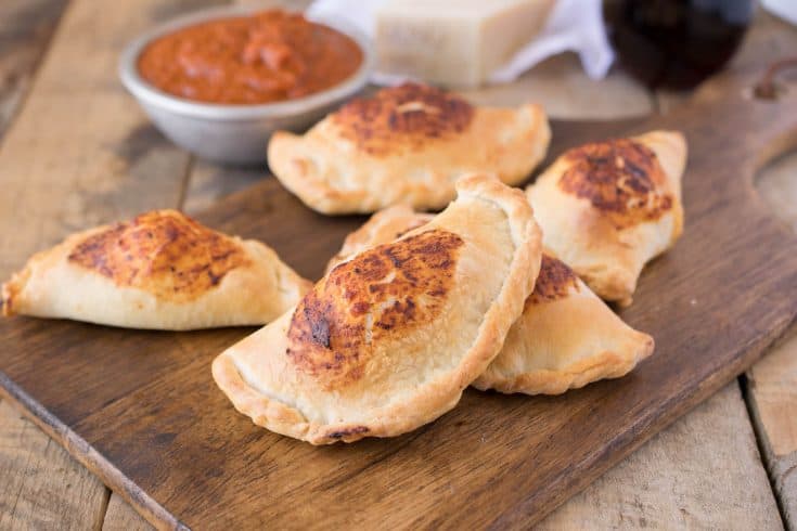 Mini Ham & Cheese Calzone