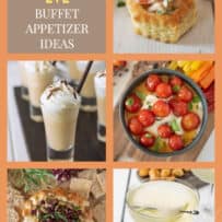 Shrimp and puff pastry, whipped ricotta with tomatoes and cocktails