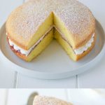 A whole cake and a single slice