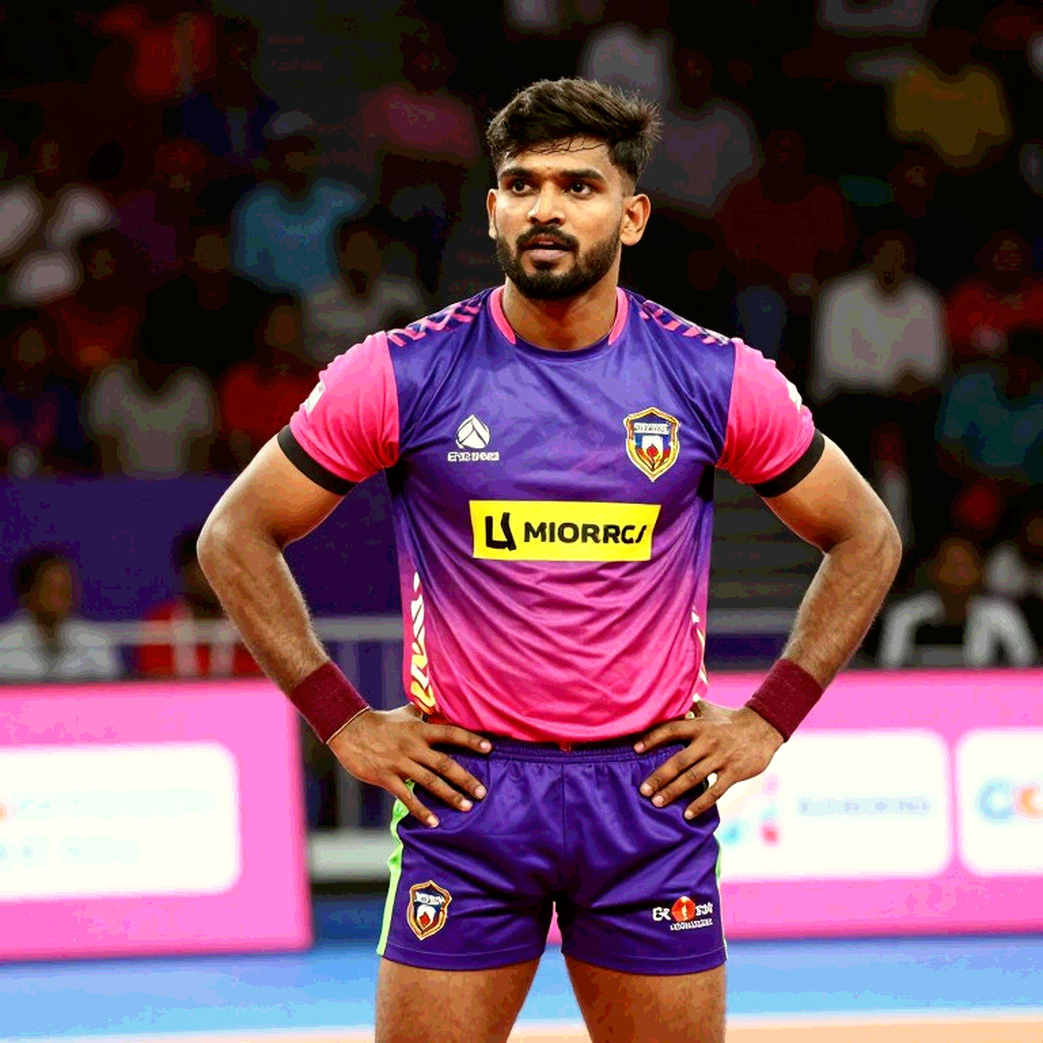 চার নীল ডিফেন্ডারের ফাঁকে কমলা রেইডার: কমনওয়েলথ কাবাডি চ্যাম্পিয়নশিপ ২০২৬-এর লোগো যেটা বলে না